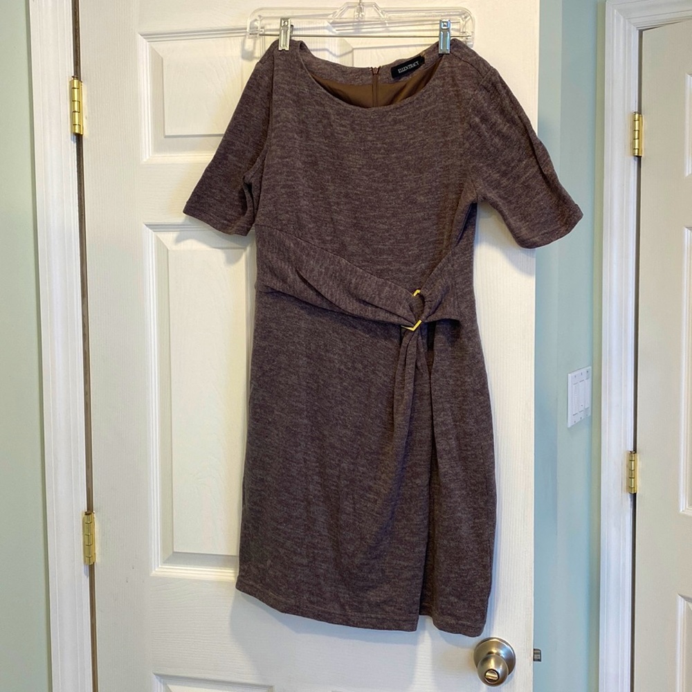 Brown Sweater dress! Classy and cozy